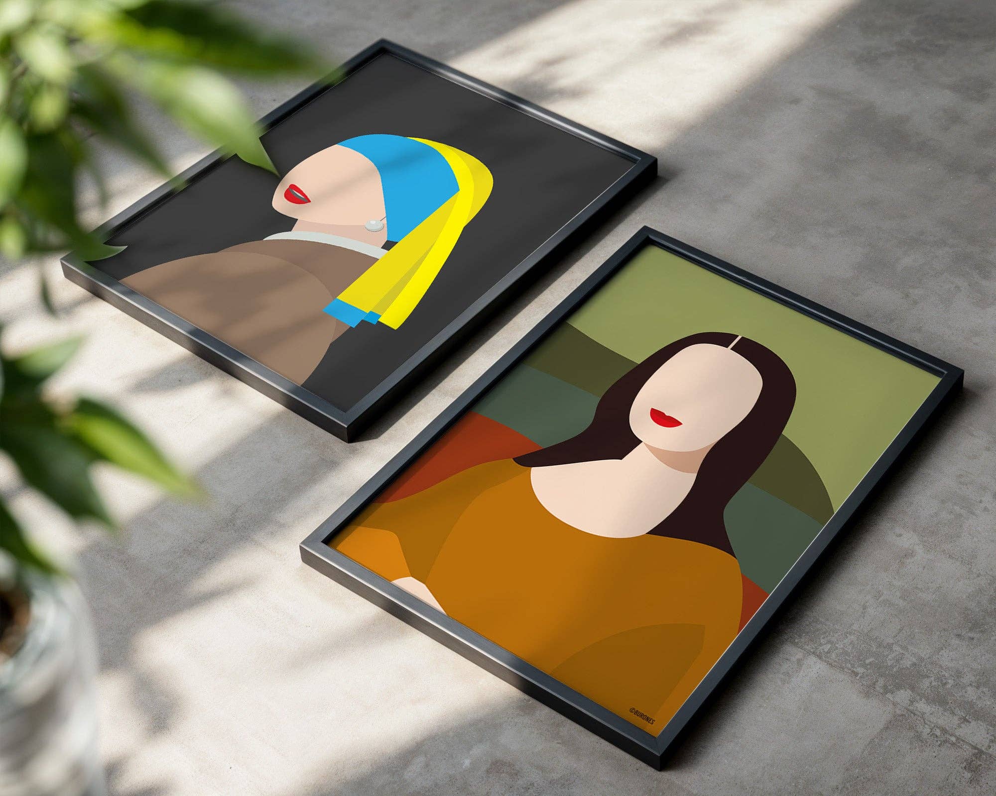 Burones - Wholesale Art Print - Artprint Mona Lisa3