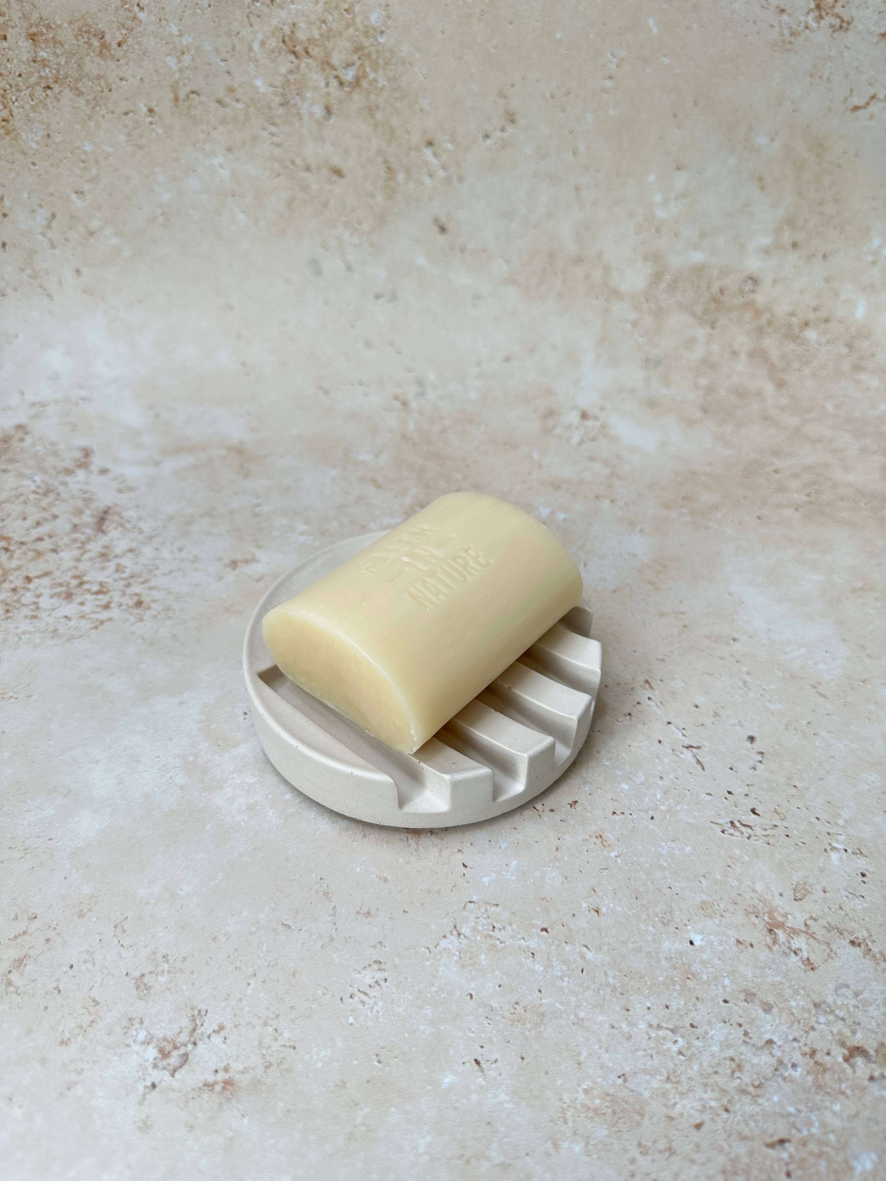 Smells Like Home Store - Wholesale Bath Soap Dish - Round Flow Concrete Soap Dish12