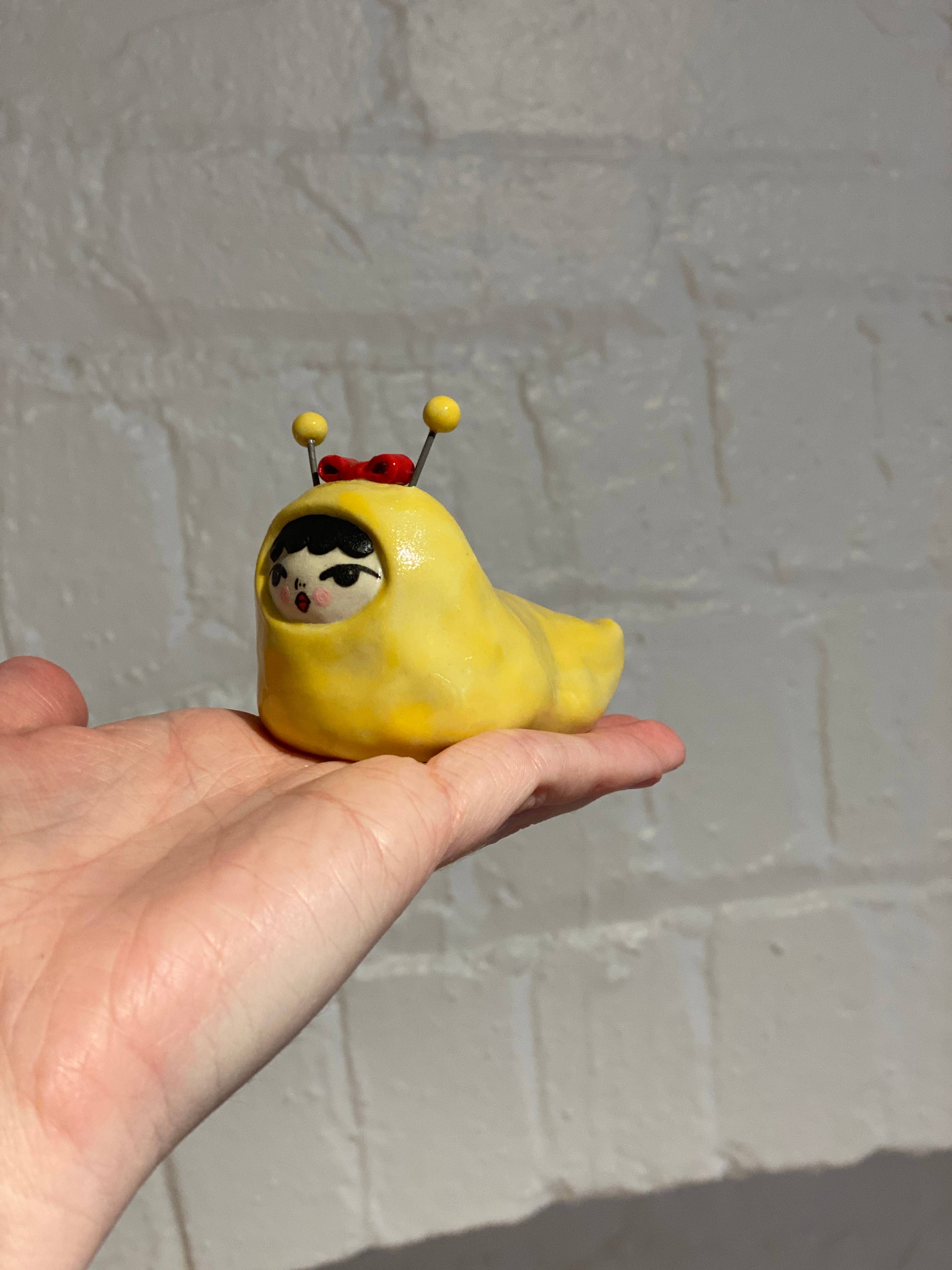 Munbeibi - Vente Figurine décorative - Sally la Limace en Céramique Munbeibi1