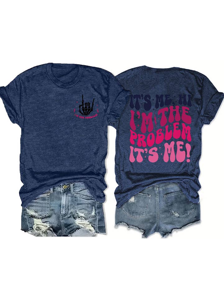 Rosa Clothing - Wholesale Screen Printed T-Shirt - Women's - Song Graphic T-Shirt Swiftie Tee