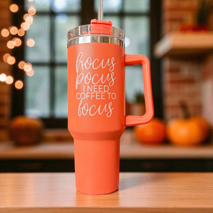 Gia Roma - Wholesale Insulated mug/tumbler - Fall Tumblers with Handle & Lid | Modern Autumn Travel Mugs