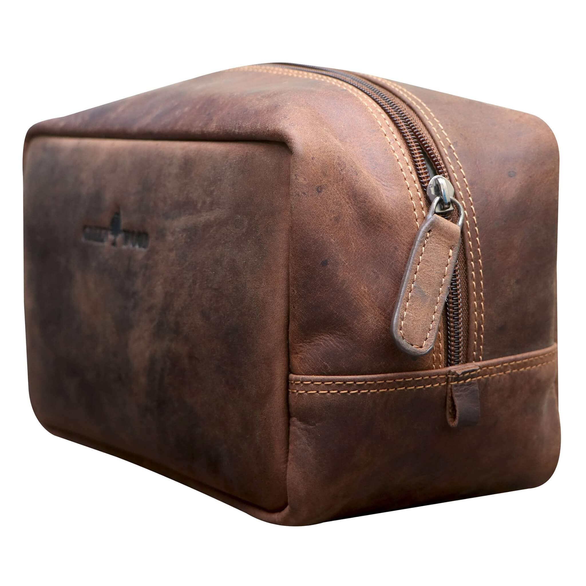 Greenwood – wholesale Necessär - Unisex – Greenwood Gijon necessär i läder för män och kvinnor11