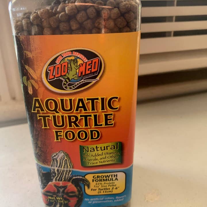 UniqueMartandHome - Wholesale Pet food – Not cat/dog - Zoo Med Blend Aquatic Formula, Turtle Food Natural with add Vitamin 13 oz0