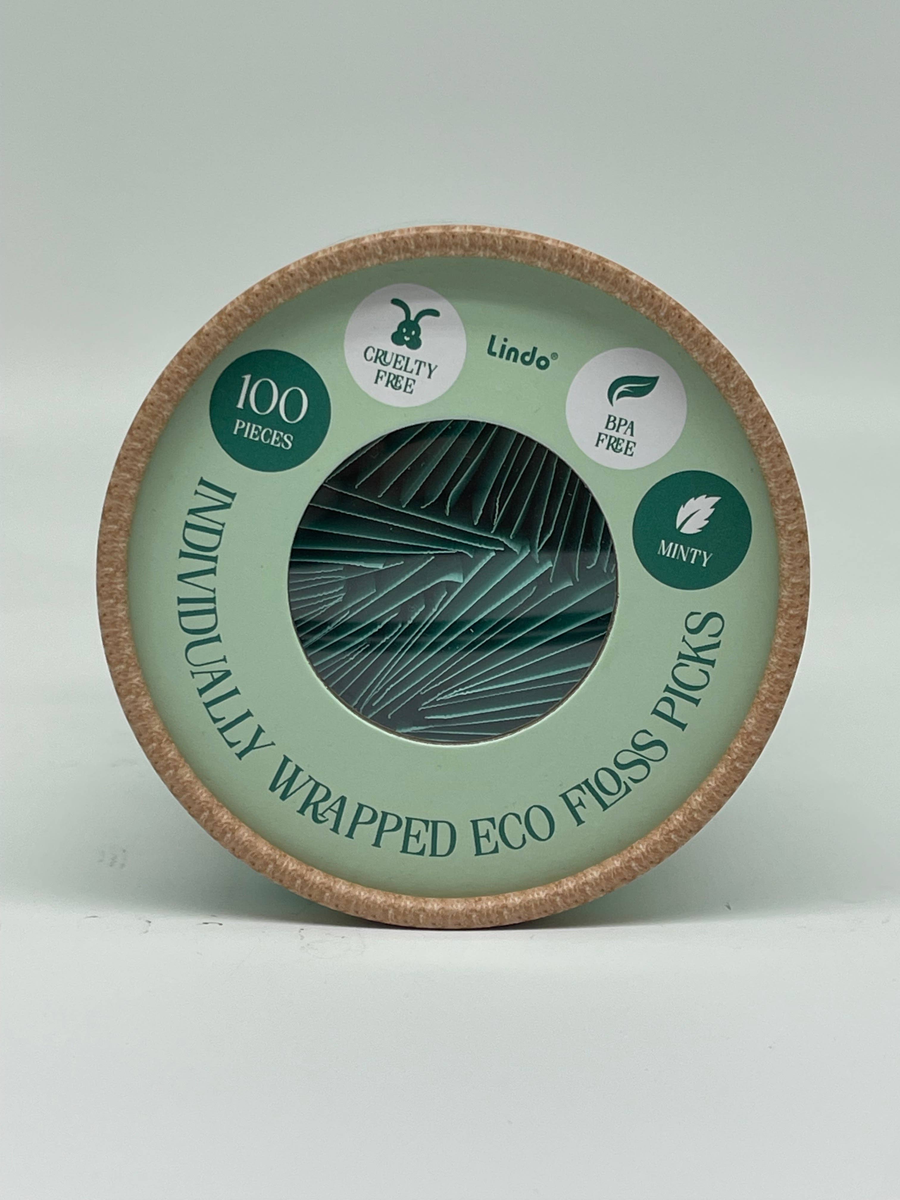 Lindo – wholesale Floss – Individually Wrapped Dental Floss Picks (100 pcs)1