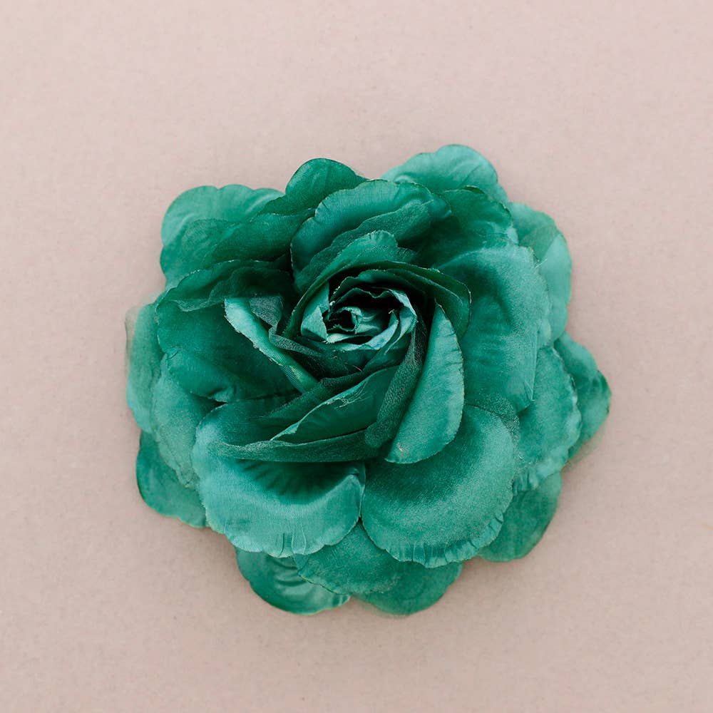 Sonata - Vendita all'ingrosso Spille - Spilla a forma di fiore in tessuto 16 cm6