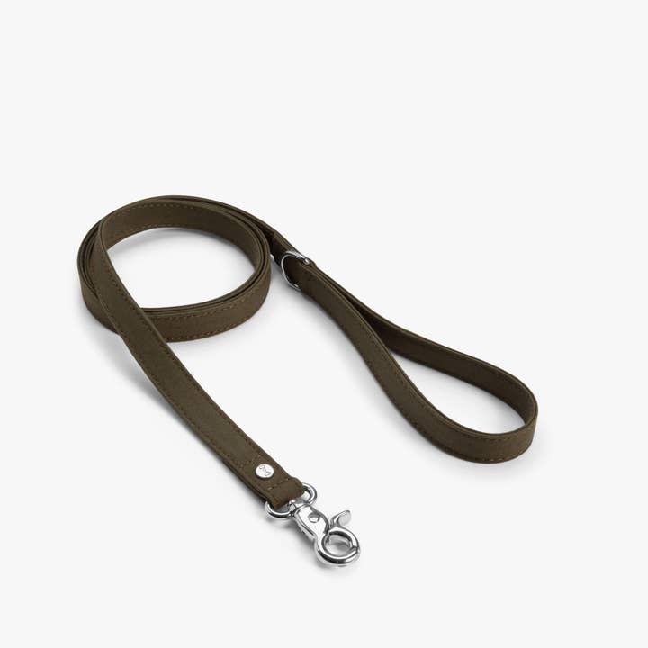 Denjo Dogs Hundeleine Signature Go in Khaki Grün für den Großhandel von Denjo Dogs