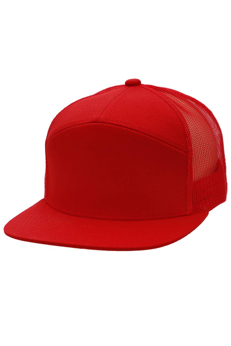 Cap Zone - Wholesale Truckerpet - Uniseks - Unikleurige 7-panel truckerpet van katoen-polyester mix8