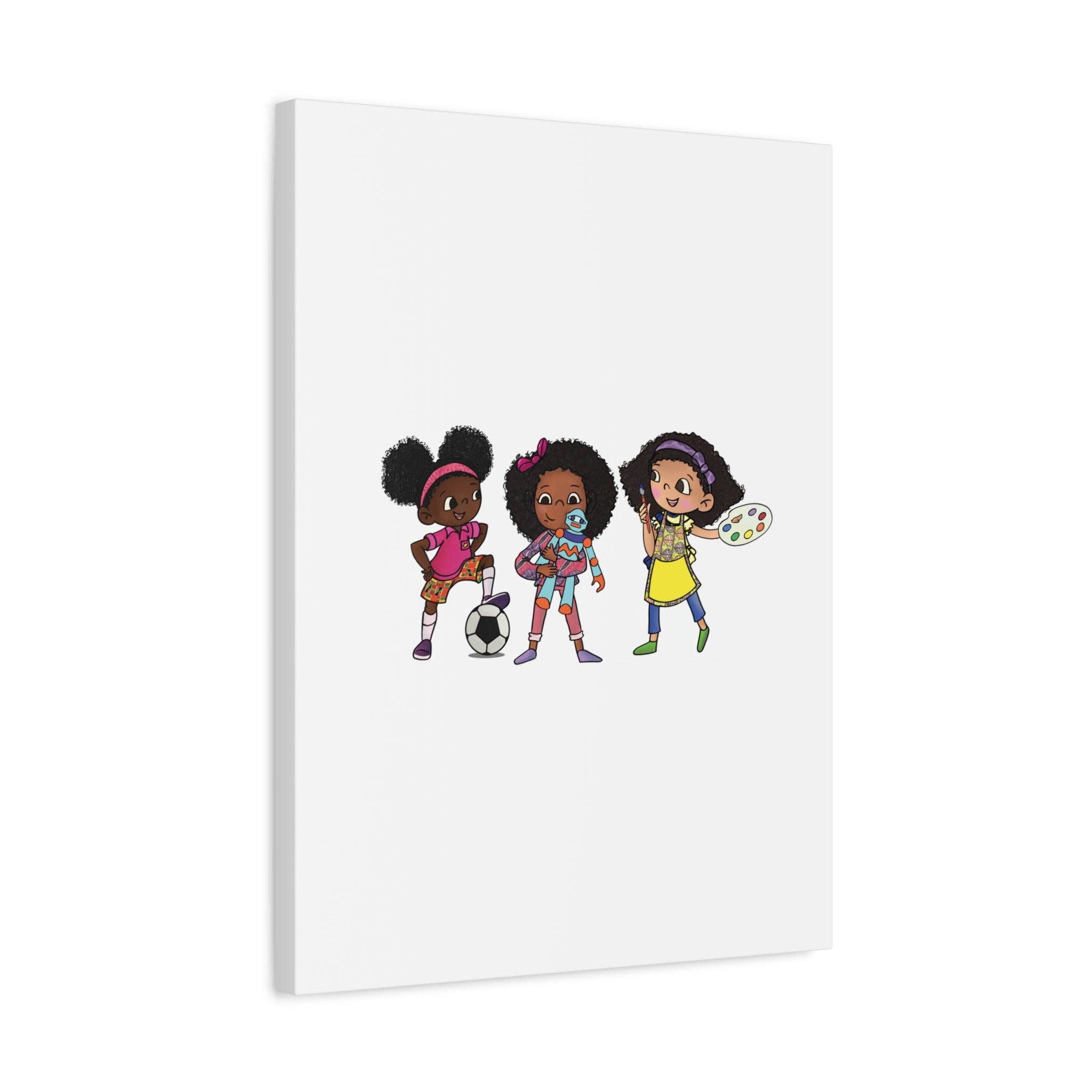 Ikuzi Dolls - Wholesale Art Print - Kids & Baby - Kids' Canvas Wall Art - Playful Characters for Creative Spaces168