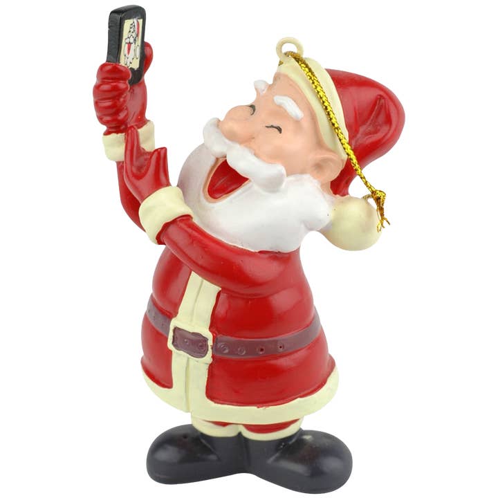 Selfie Santa™ Christmas Ornament for wholesale by Tree Buddees