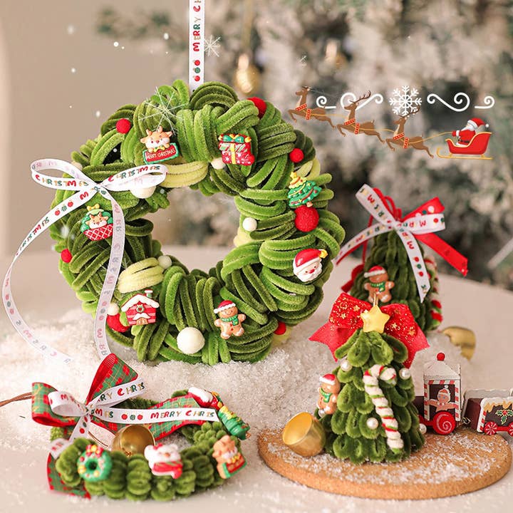 Christmas Wreath Door Hanging Garland Decor_CWMM10579 for wholesale by ACCITY