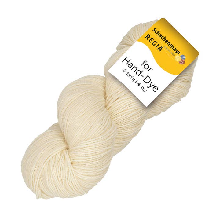 Calcetín de lana REGIA unisex teñida a mano de 4 capas, 10 x 100 g para venta al por mayor de MEZ Crafts Germany