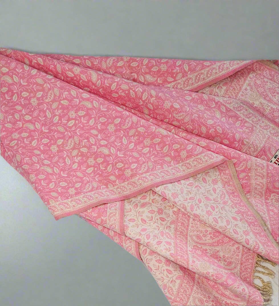 Tibet Handicrafts LLC - Wholesale Throw Blanket - Baby Pink Vibes9
