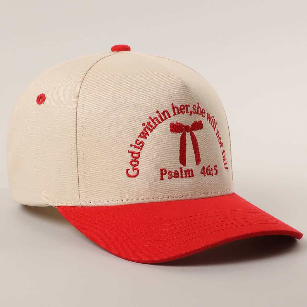 Fashion City - Wholesale Trucker Hat - Women's - Psalm 46-5 Ribbon Embroidered Trucker Hat9