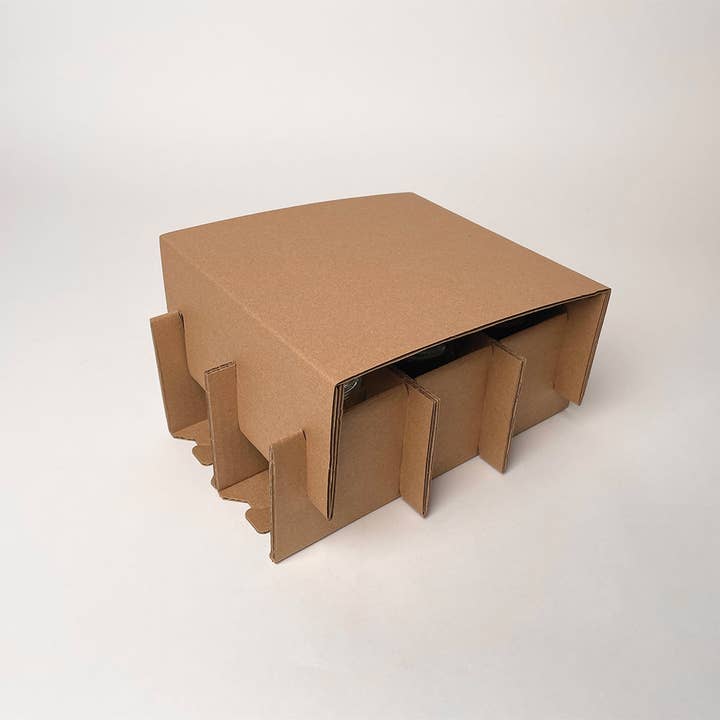 Flush Packaging - Wholesale Gift Box - 8 oz (Half Pint) Ball Regular Mouth Mason Jar 12-Pack Shipping Boxâ„¢