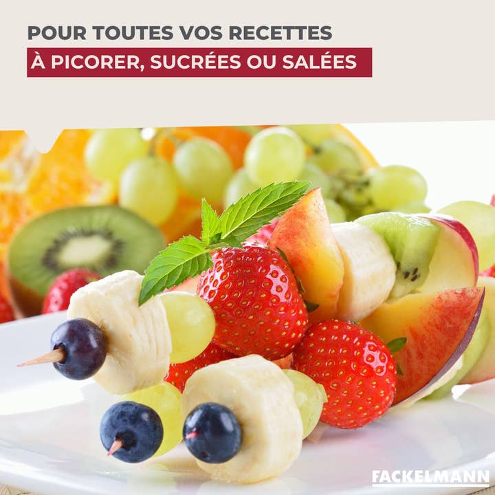 Zenker - Wholesale Cocktail pick - Set of 70 Fackelmann Nature 15 cm skewer sticks5