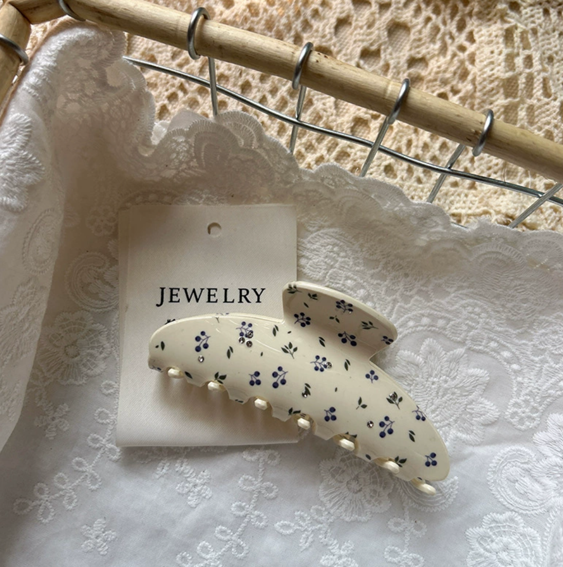 LoveLina - Vente Pince à cheveux – femme - Pinces à cheveux vintage avec fleurs romantiques (AVINTA)3