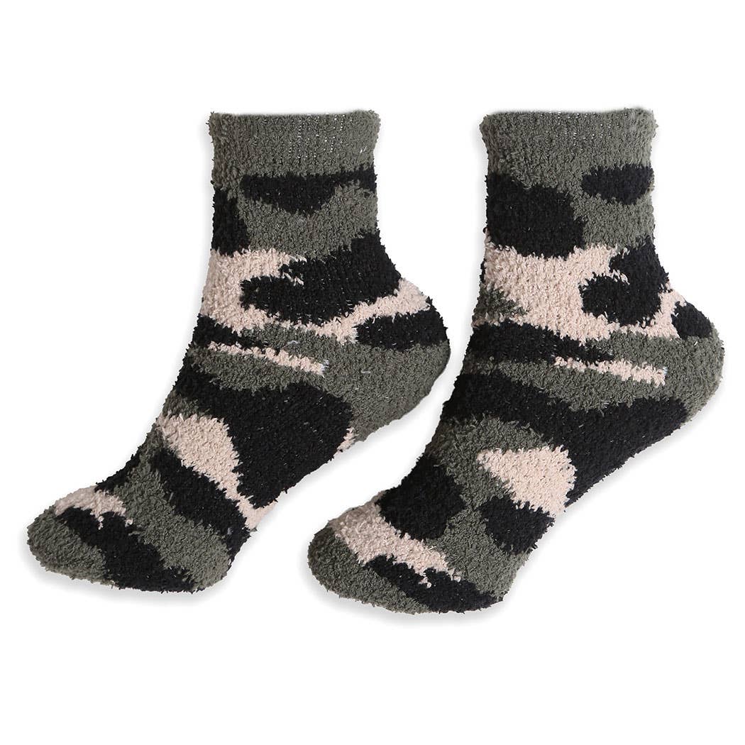 ASSORTI Chaussettes d'hiver Mini Crew à motif camouflage en vente sur Faire1