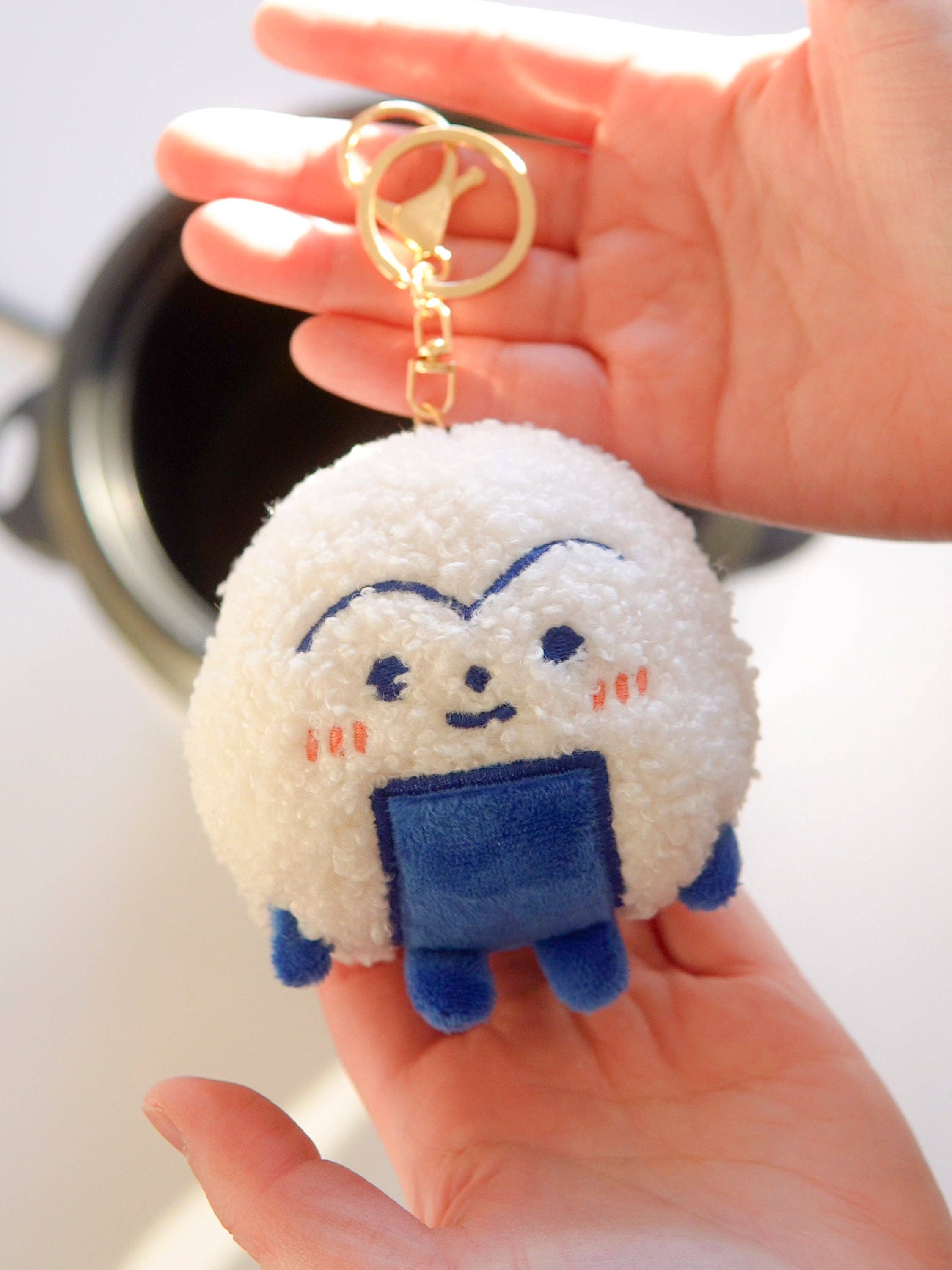 Megan Wang - Wholesale Keychain - Unisex - Onigiri Plush Keychain 🍙5