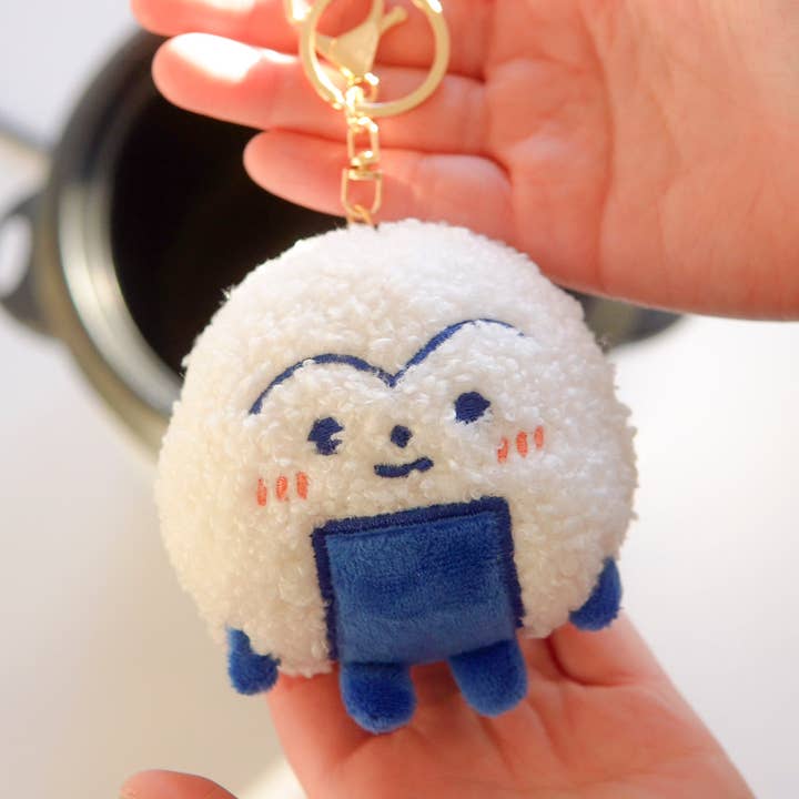 Megan Wang - Wholesale Keychain - Unisex - Onigiri Plush Keychain 🍙5