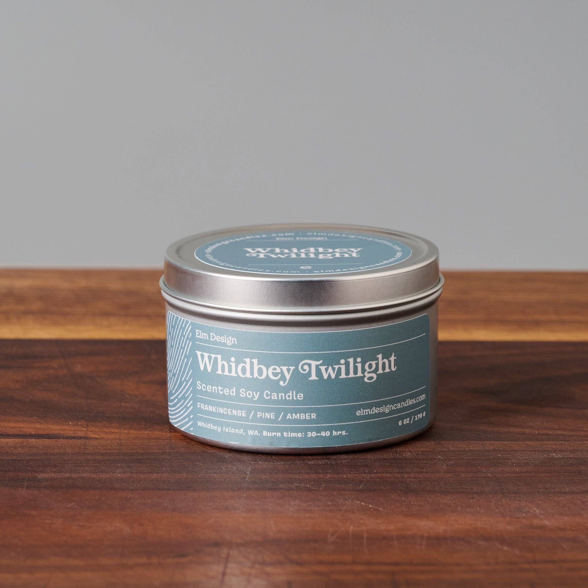 Elm Design Candles - Wholesale Jar/Filled Candle - Whidbey Twilight Soy Candle1