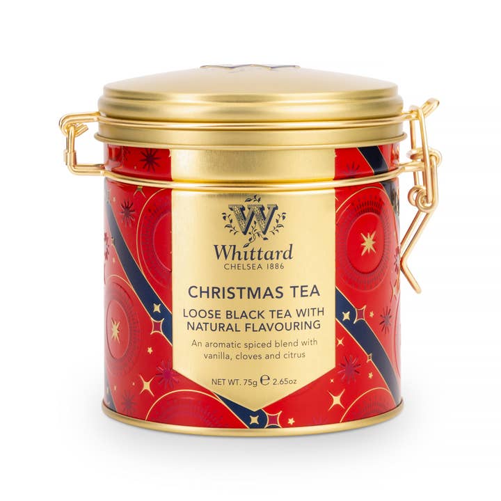 Whittard of Chelsea - Wholesale Loose Tea - Whittard Christmas Tea Clip Top 2.7oz