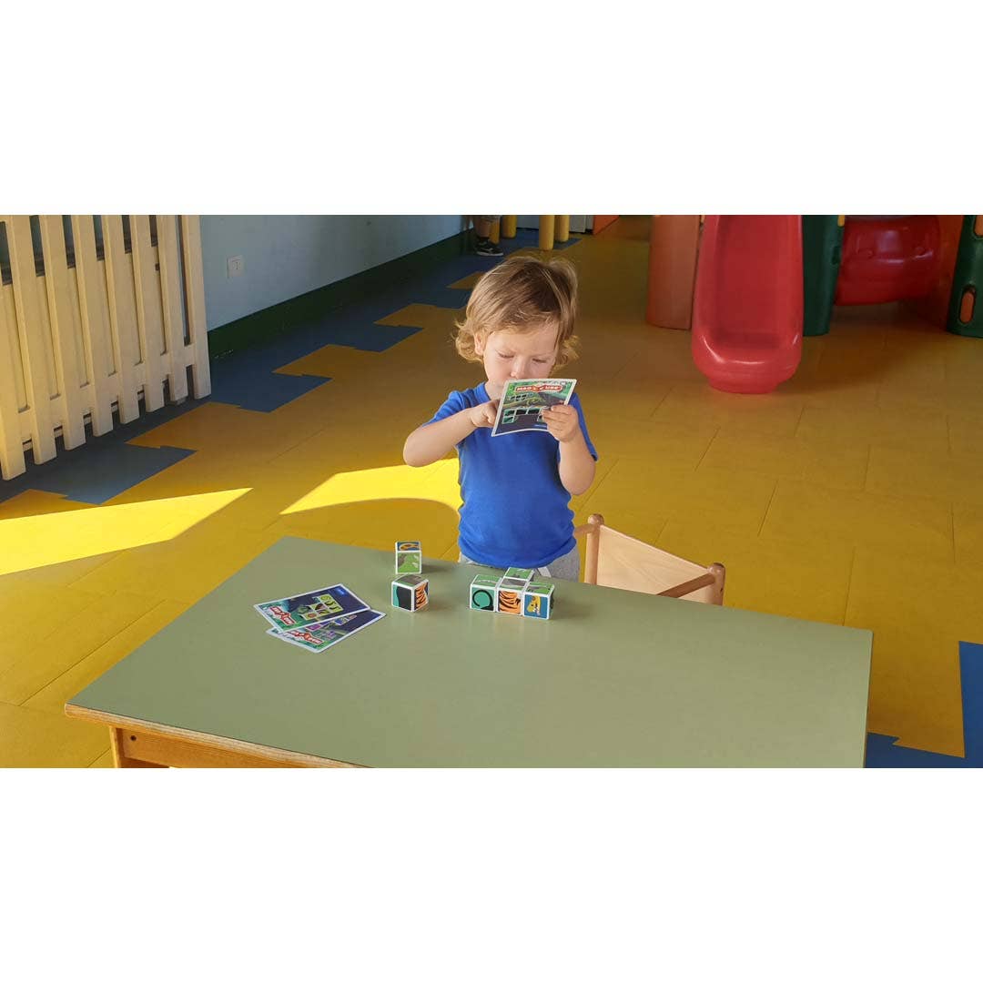 GEOMAGWORLD USA - Wholesale Building Set - Kids - Geomag™ Magicube Printed Cubes Magicube Jungle Animals8