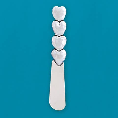 Basic Spirit - Wholesale Cheese Spreader - Small Heart Pate Knife