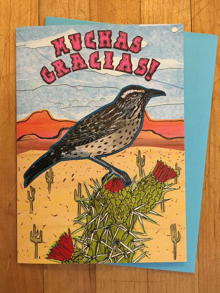 Muchas Gracias Card per la vendita all'ingrosso da parte di Sunde White Industries