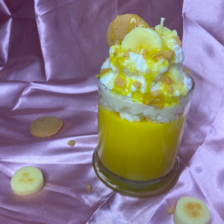 Selfcarepalace LLC – wholesale Prydnadsljus – Banan Pudding Ljus2