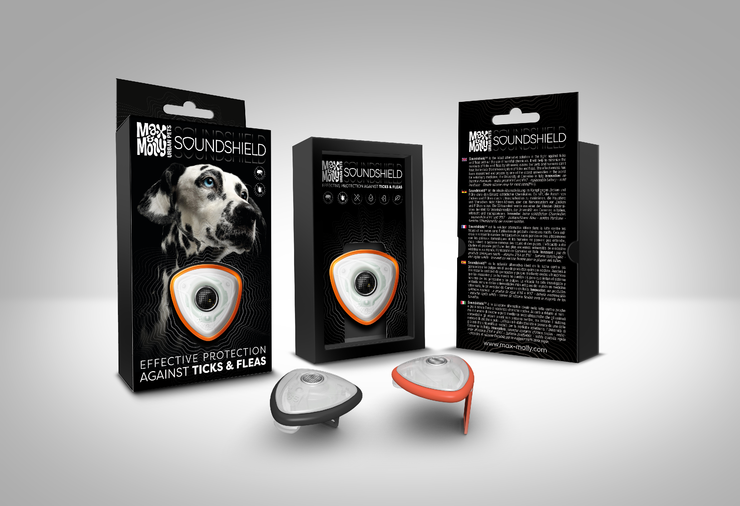 Max & Molly - Wholesale Pet Flea/Tick Spray - Soundshield 24/7 UltrasonicTechnology anti Tick & Fleas4