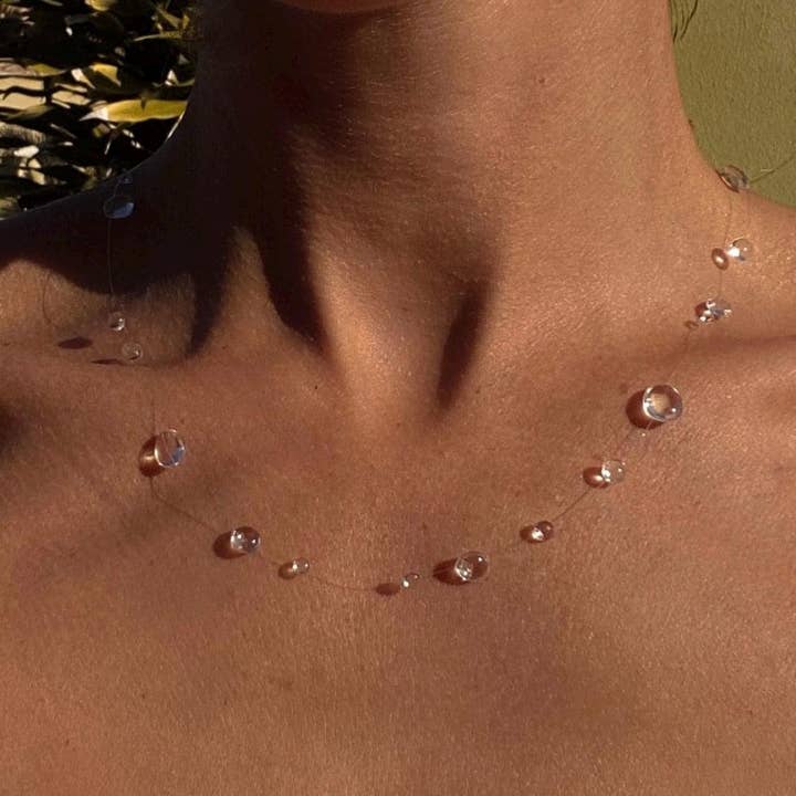 Handmade Dew Necklace "Dewdrop Necklace" for wholesale by it.is.dew.