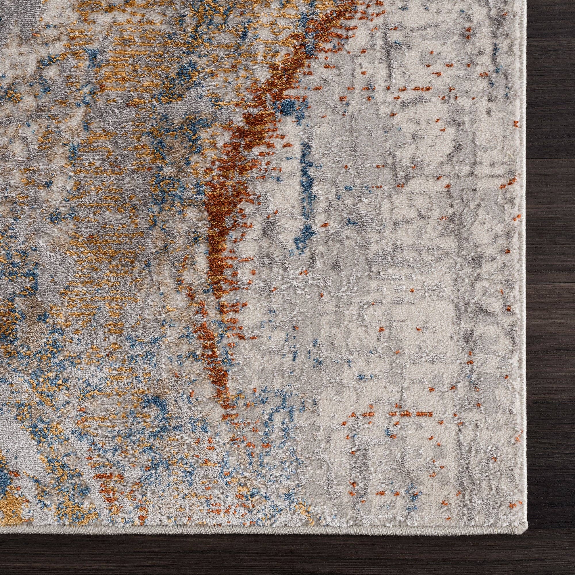 Multi Tapis multicolore Abstract Circle en vente sur Faire5