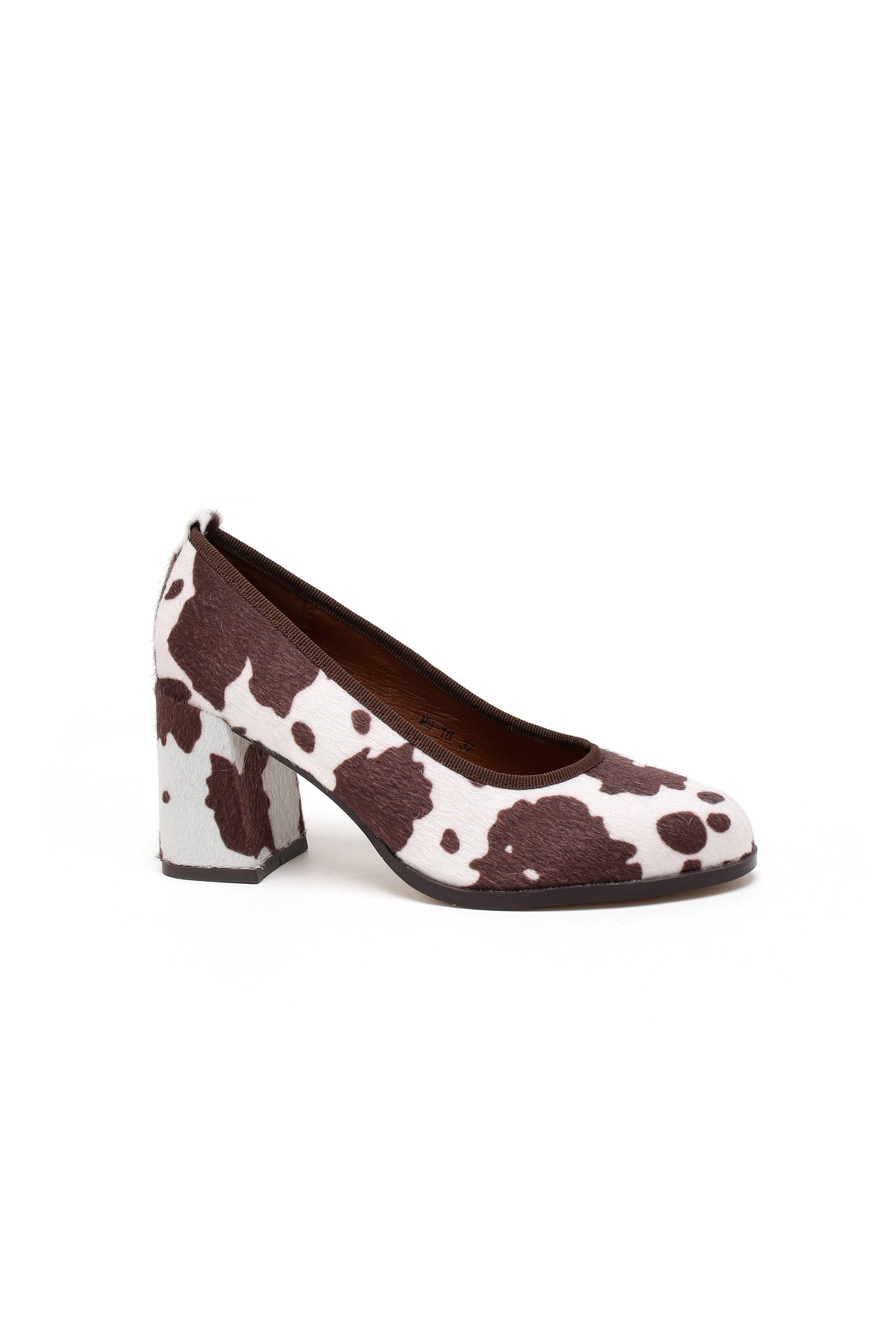 Stephan Paris - Wholesale Platform Heels - Women's - Square pump printed or plain in suede MM-164
