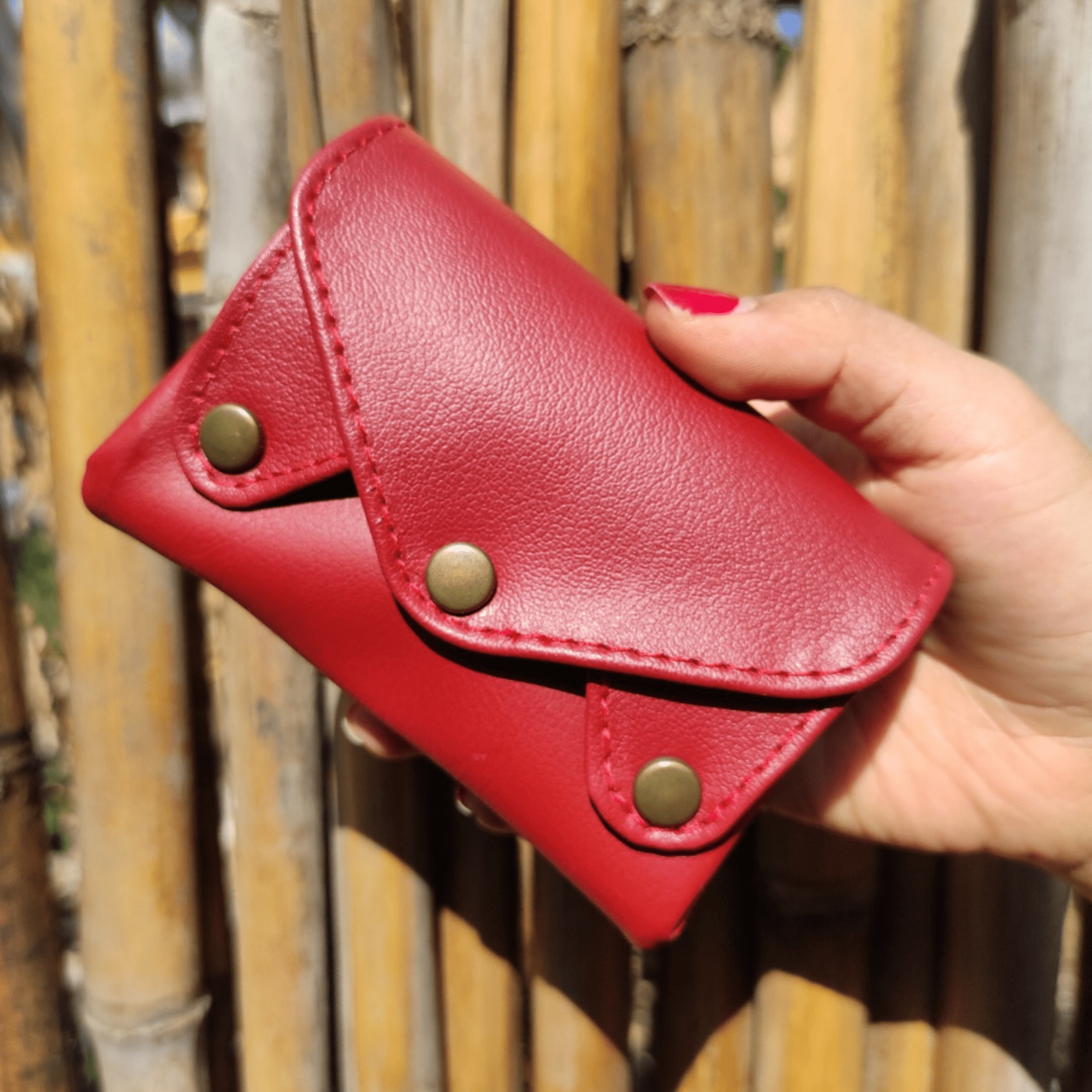 Atitlan Leather – wholesale Plånbok - Dam – Liten läderplånbok med dragspelsfack9