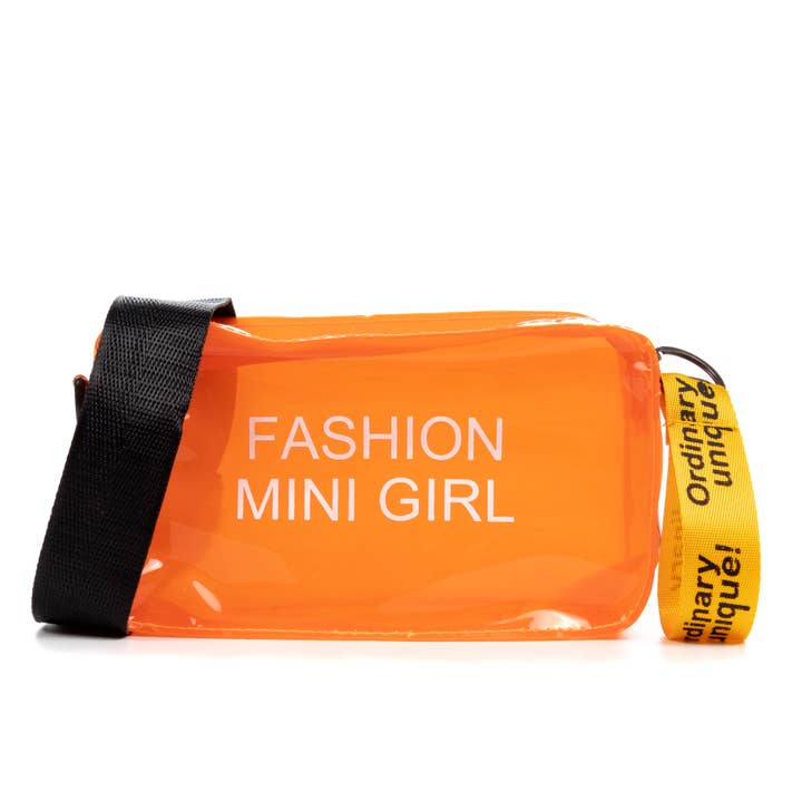 FIRENZE ARTEGIANI - Wholesale Shoulder Bag - Women's - Zenevredo mini shoulder bag, made of transparent PVC.1