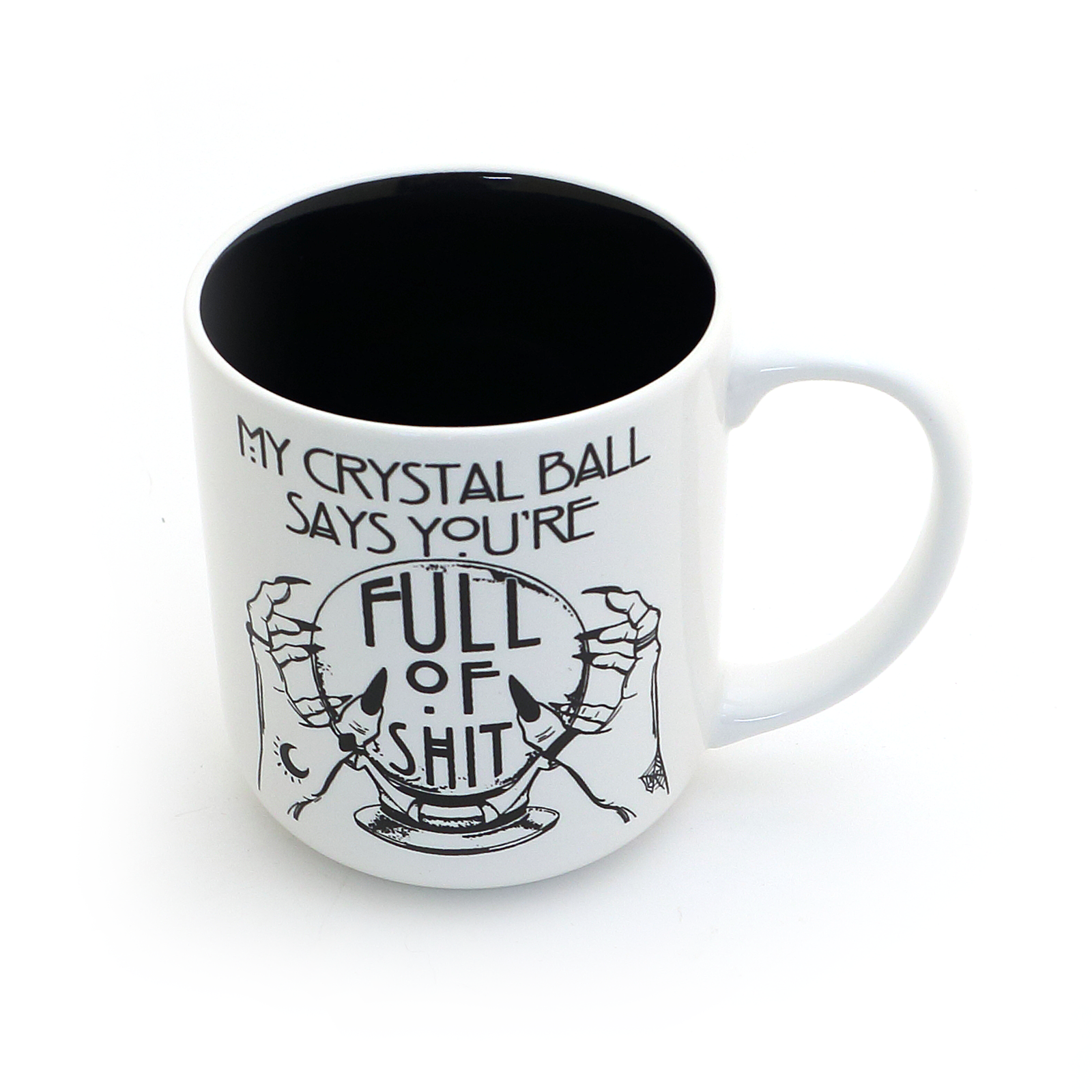 Lenny Mud - Venta al por mayor Taza - My Crystal Ball, taza bruja, mujer bruja2