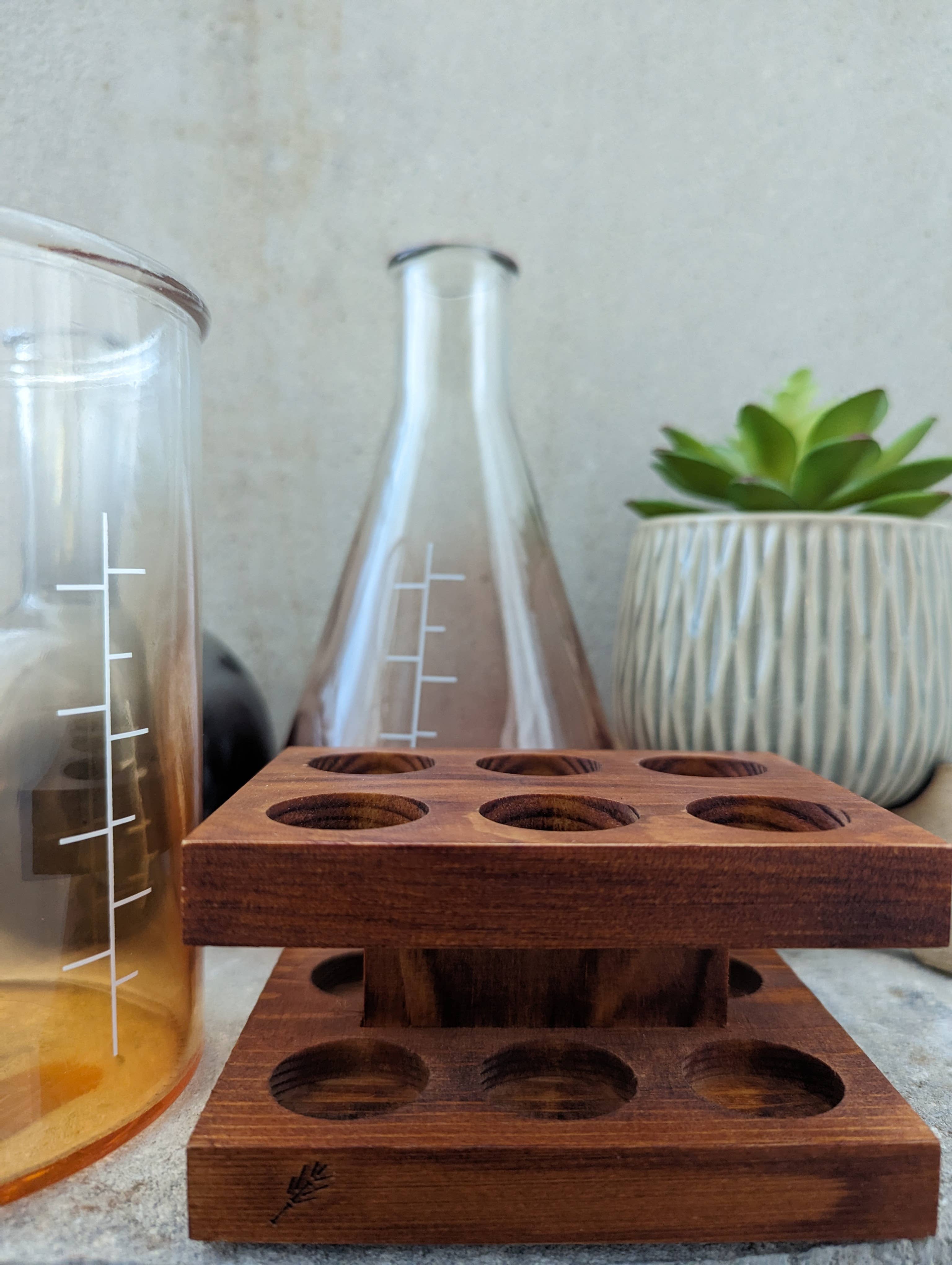 Vale Apothecary - Wholesale Kitchen Storage/Organizer - Tea Rack2