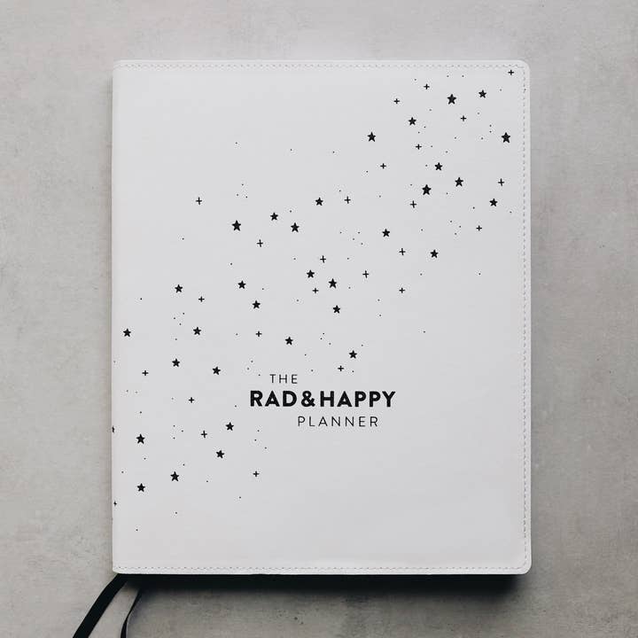 Rad & Happy - Wholesale Planner - 8x10 Undated Planner - Stars Edition0