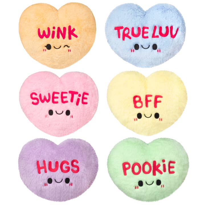 Série VI de Cœurs en Bonbon (paquet de 18) pour la vente par Squishable