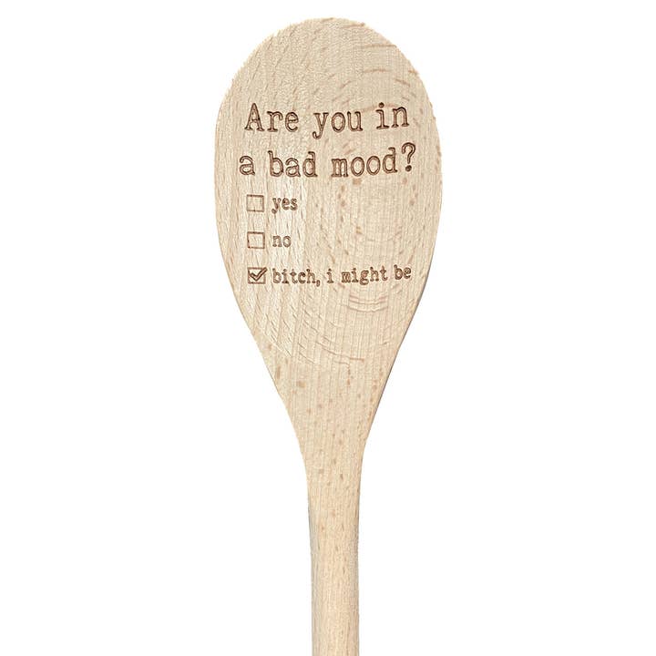 Cuillère en bois As-You In a Bad Mood pour la vente par Layne Wilson