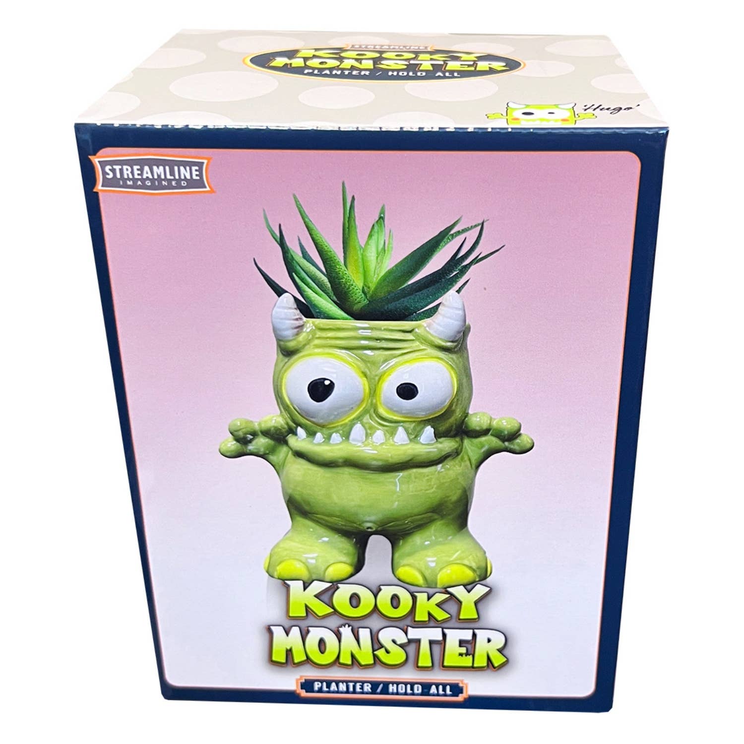 Streamline - Wholesale Plantenpot - Hugo the Monster Planter/Hold All (groen)4
