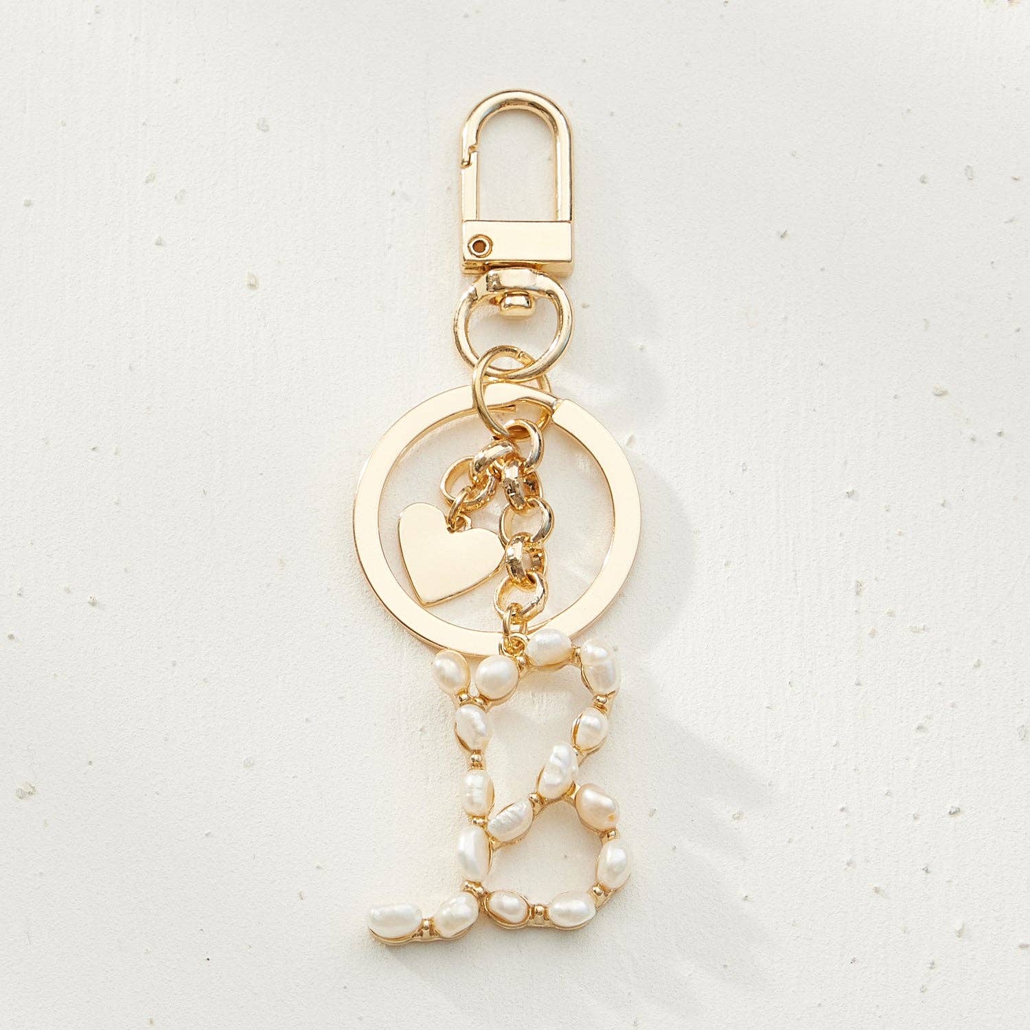 Frem – Porta-chaves - Mulher por atacado – Chaveiro inicial de pérolas de água doce11