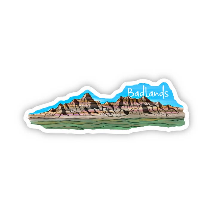 Badlands - Sticker for wholesale by Kevin & Kaia