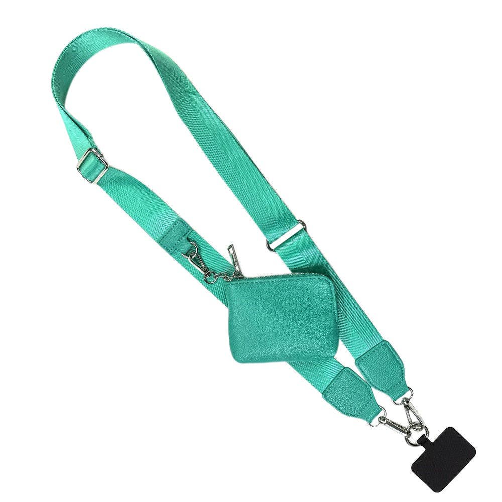 Save The Girls - Vente Étui portefeuille pour téléphone – femme - Sangle Clip & Go avec pochette RFID Solide12