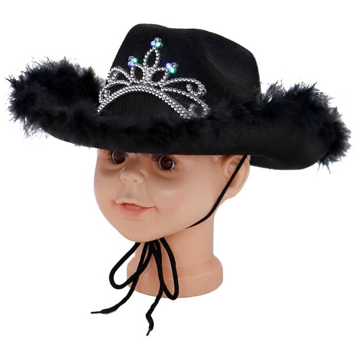 Cap Zone - Wholesale Cowboy Hat - Kids - Princess LED Light-Up Kids Cowboy Hat8