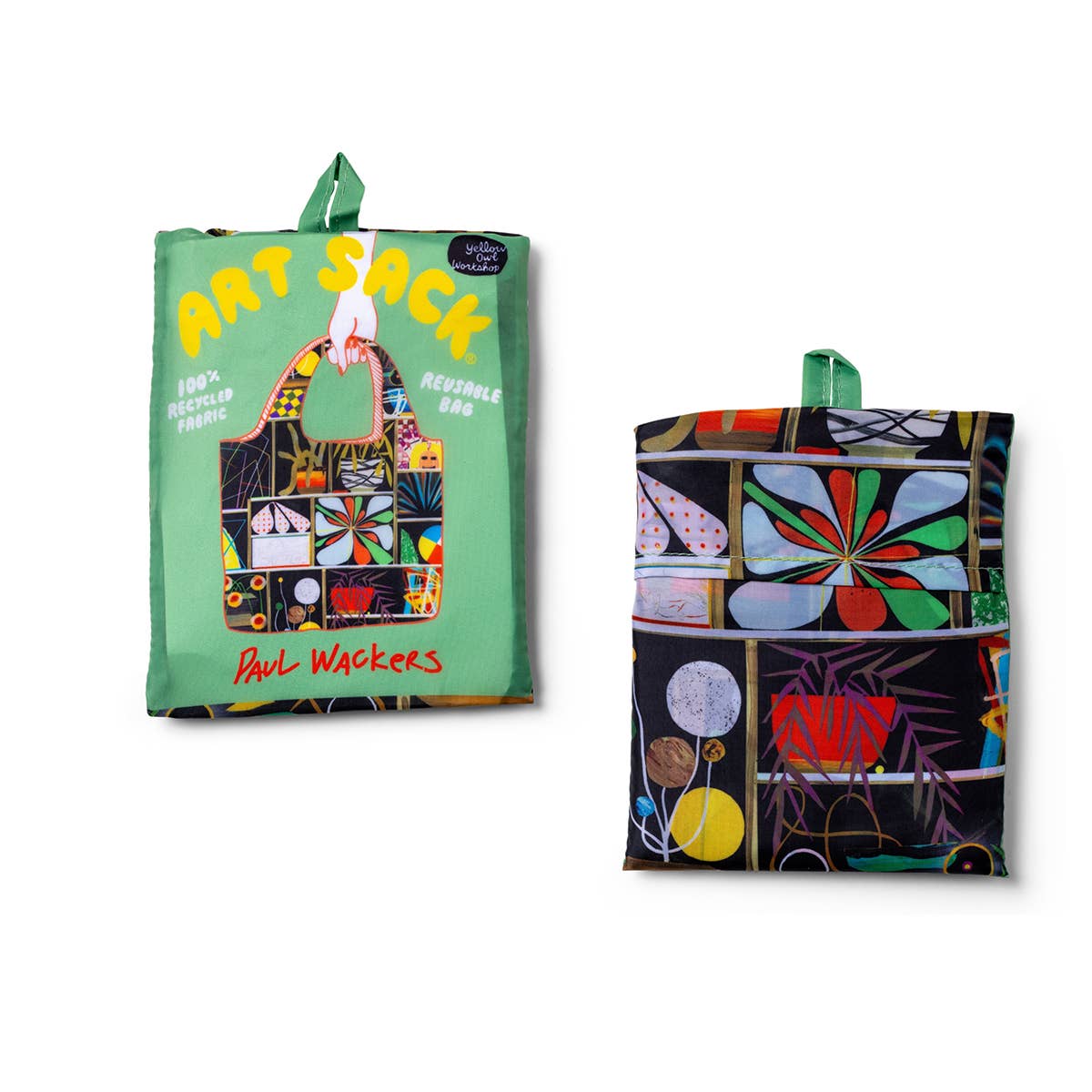 Yellow Owl Workshop – wholesale Livsmedels-/Shoppingväska – Bodega Art Sack® av Paul Wackers - Återanvändbar NYC Art Tote5