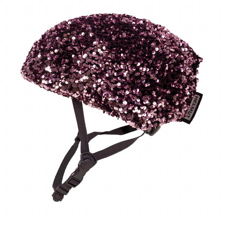 Helmut cover - Vente Accessoires de vélo - Couvre-casque: Les Paillettes - Light Pink1