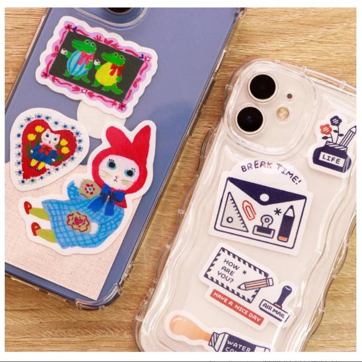「FUNJI」In Japan - Wholesale Sticker - No-Iron Washable Obiwan × SANBY Multi-Surface Stickers4