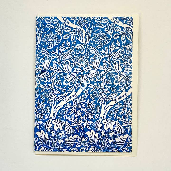 Rose and Thistle - William Morris for wholesale by Big Wheel Press