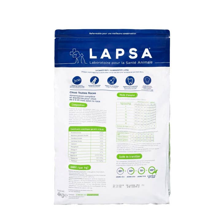 LAPSA - Wholesale Pet Food - Dog - LARGE BREED ADULT DOG KIBBLE WITHOUT CEREALS 12KG1